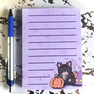 Demon Kitty-notitieblokken! (Heeft geen zelfklevende achterkant)