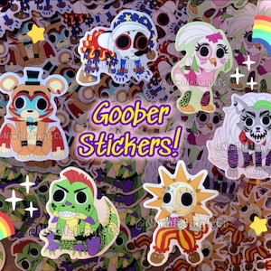 Goober Animatronic Stickers!