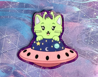 Space Kitty Sticker