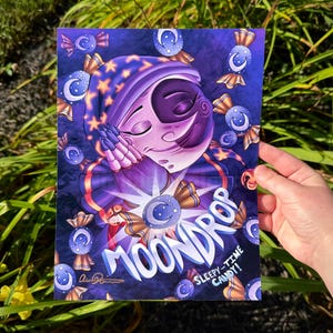 Moondrop Sleepy Time Candy - 8x10.5 OR 12x16 Print - Signed By Artist!