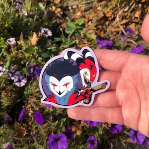 Stolas and Blitzo Sticker