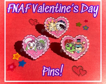 Animatronic Heart Enamel Pins!