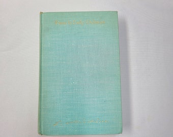 Vintage Book, Poems by Emily Dickinson, Antique, Hardback, Collectible