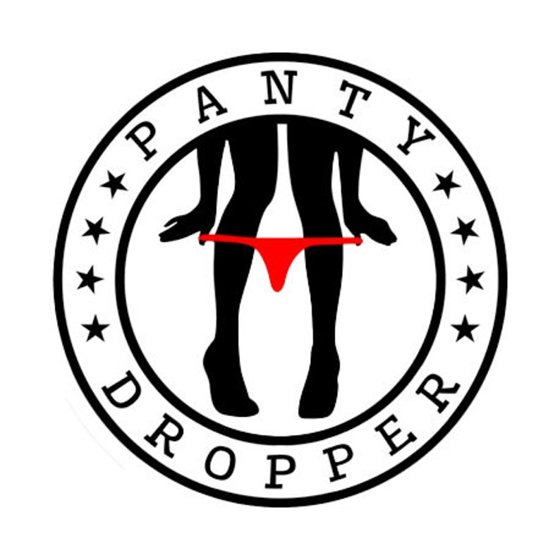 Panty Dropper Meme Logo Round Graphic T Shirt Tee for Men and Women Etsy