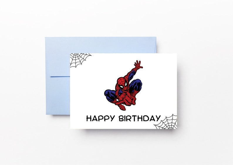Spiderman Birthday Card Printable - Il 794xN.5510622689 4383 
