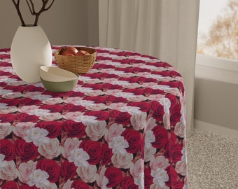 Roses, Roses, Roses Table Cloth