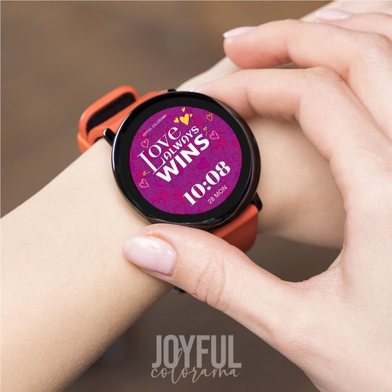 Samsung Galaxy Watch Wallpaper Face Background both Sizes
