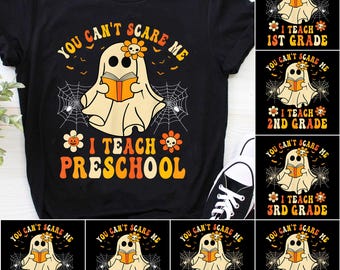 Teacher Halloween PNG Bundle: Spooky Era Design (Digital Download)