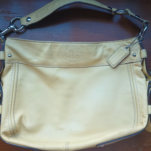 Bolso Coach amarillo