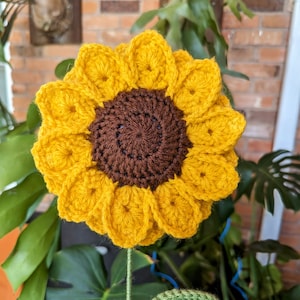 Sonnenblume *Muster* gehäkelt (nur digital)