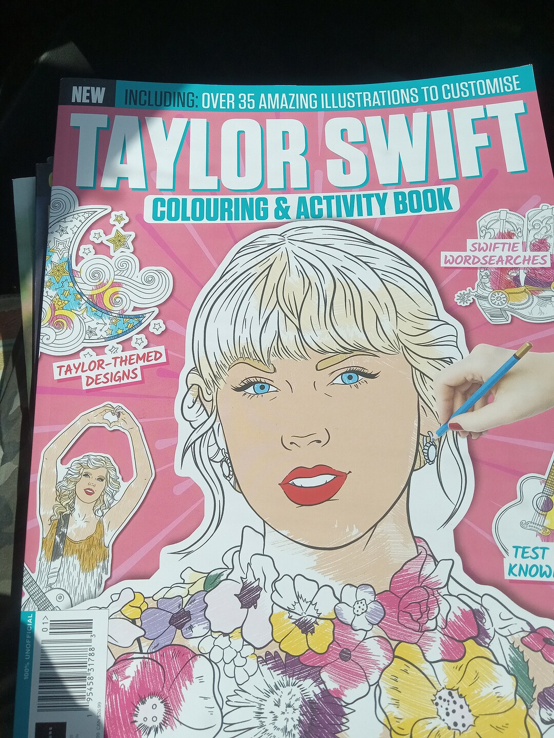 Taylor Swift Colouring & Activity Book - Etsy