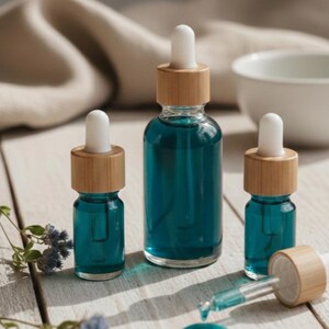 Blue Tansy Glow Skin Serum, Anti-aging, Evening complexion, Nourishing, Essential Oil, Natural Skin image 2
