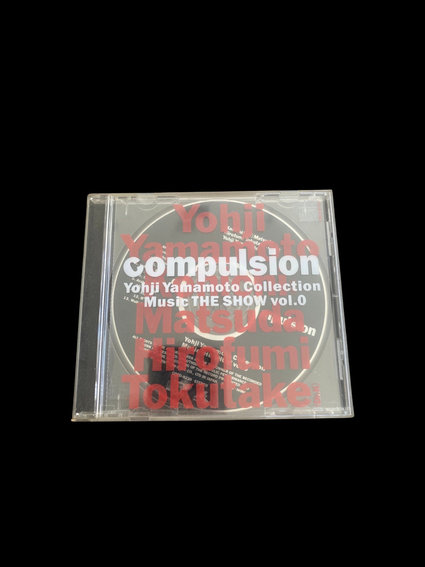 Yohji Yamamoto Compulsion CD