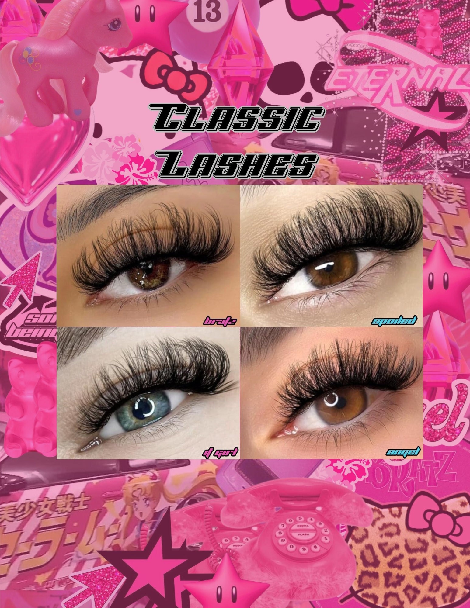 Bratz Inspired Lash Extension