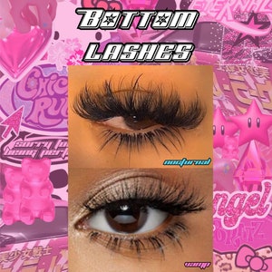 Bottom Lashes | Premium Eyelash Extensions | Strip Lashes | Cosplay Eyelashe| Lash Applicator | Short Lashes |Wispy Lashes | Dramatic Lashes