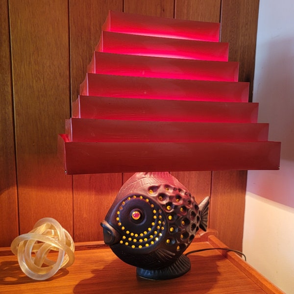 Fish Lamp Etsy