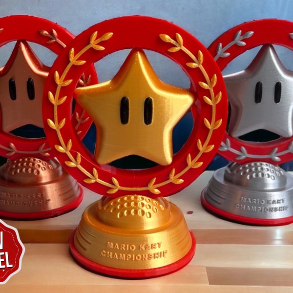 Mario Kart-Trophäen