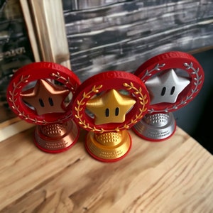 Mario Kart Trophies - Etsy