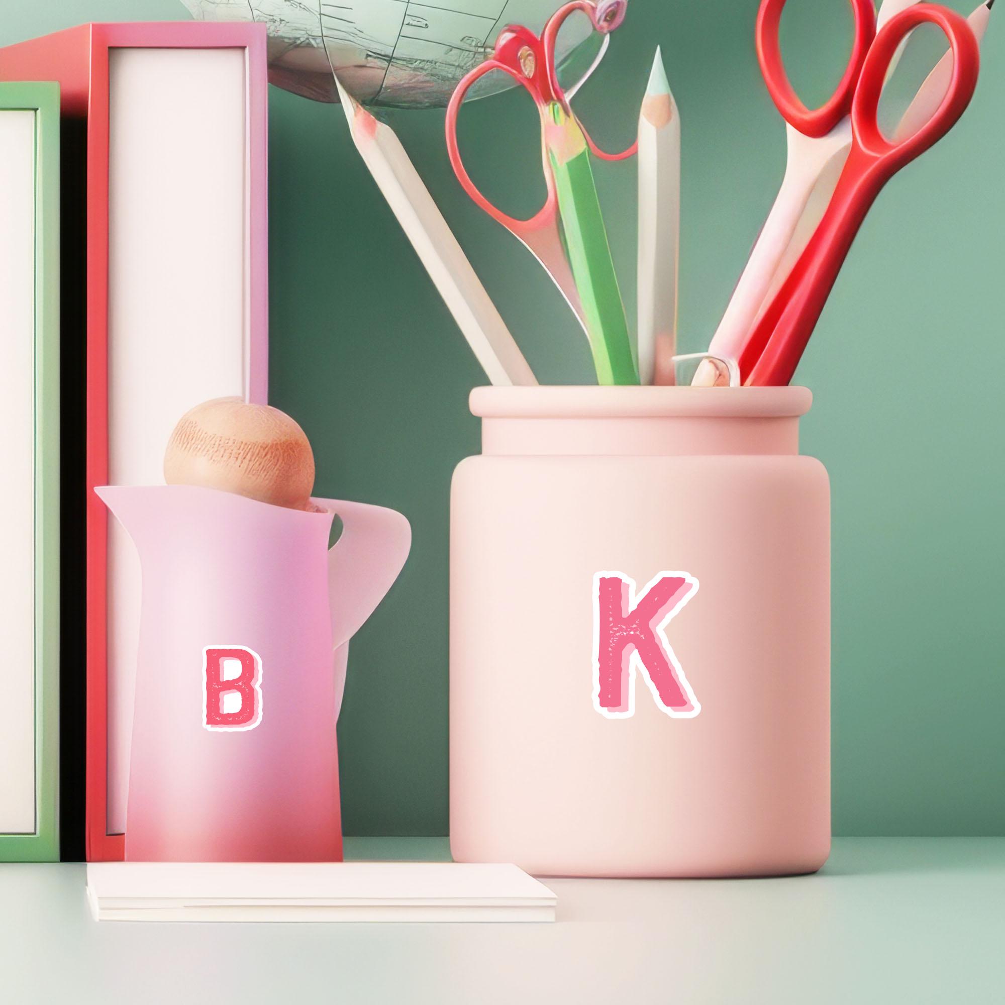 Vinyl Letter Sticker Waterproof Decal DIY Craft Supply Scrapbooking ...