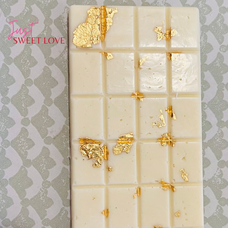 Gold Chocolate Bar Custom Chocolate Personalize Chocolate Gift