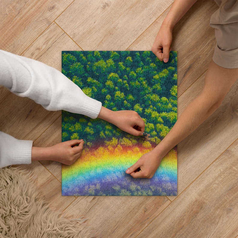 Maui Rainbow Jigsaw Puzzle Etsy