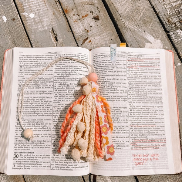 Bible Bookmark Tassels