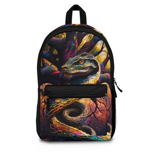 Colorful Anaconda Backpack