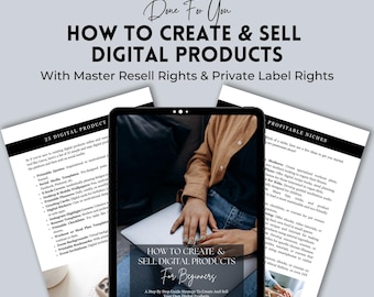 Digital Product Guide: Passive Income with PLR & MRR (DFY)