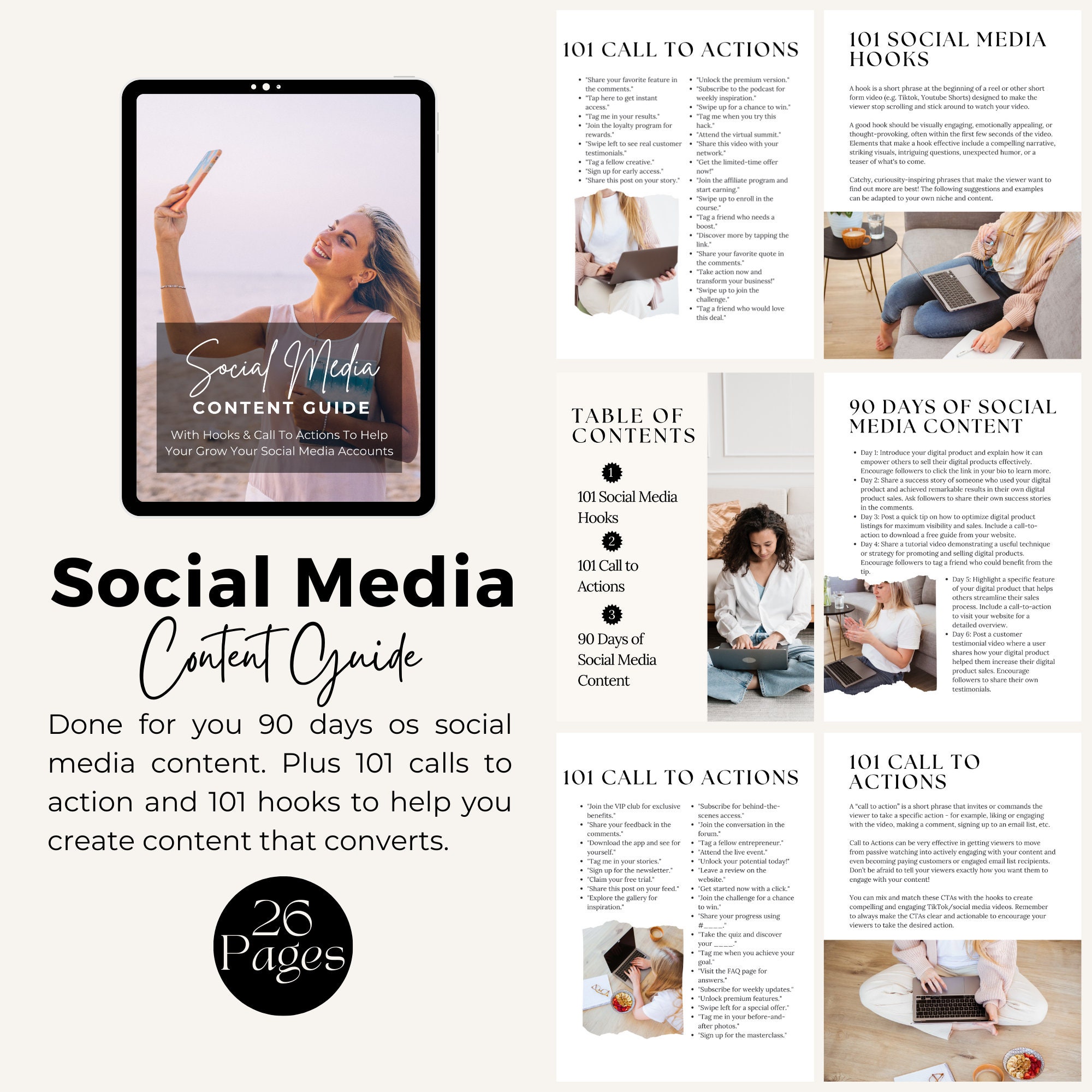 Social Media Content Guide With Master Resell Rights (MRR) and Private ...