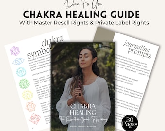 Chakra Healing Guide: Energy Balancing, Spiritual Healing (PLR, MRR)