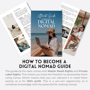 Digital Nomad Guide: Resebok med MRR och PLR (37 sidor) bild 6