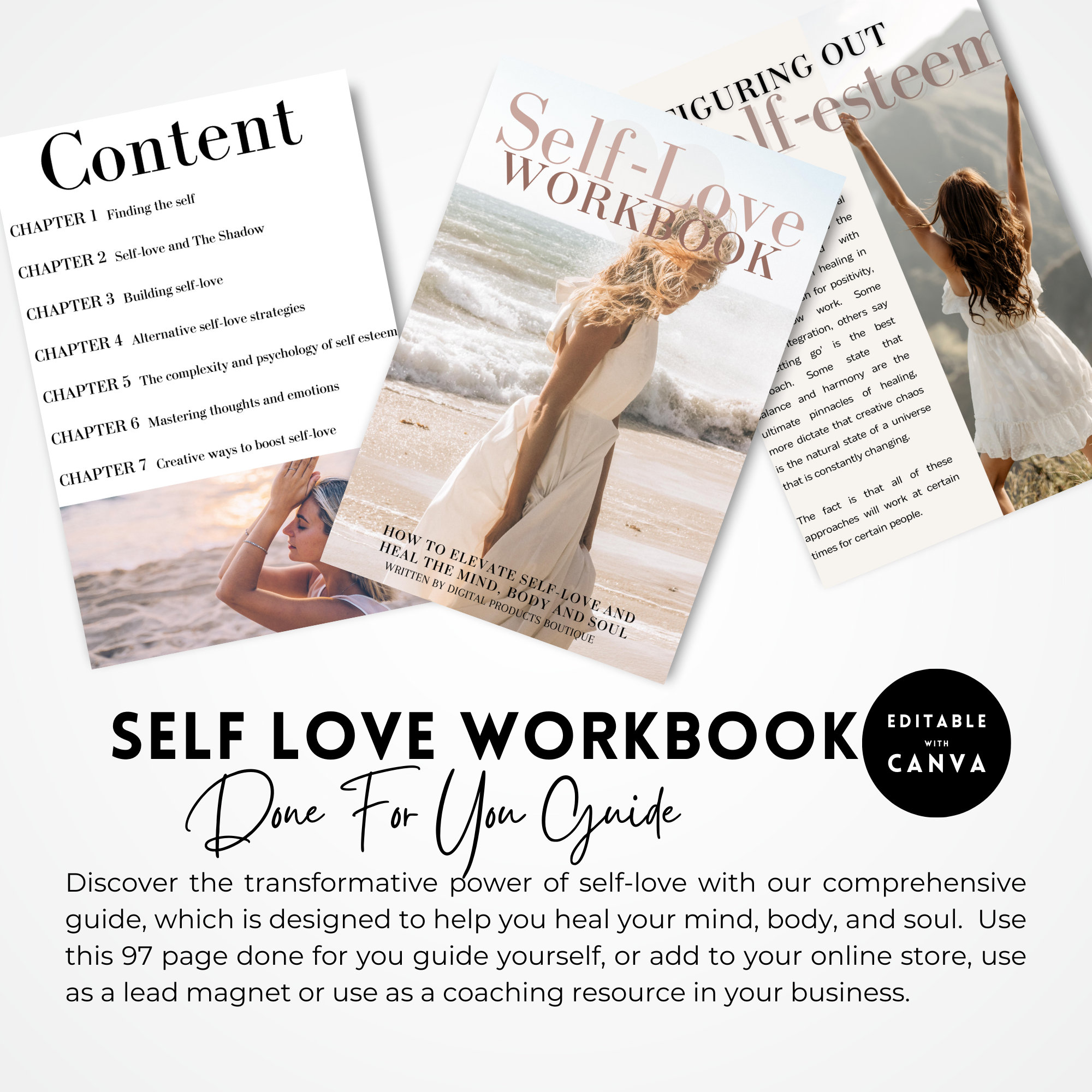 The Mindset Wellness Bundle | 6 Growth Guides & Workbooks | Master ...