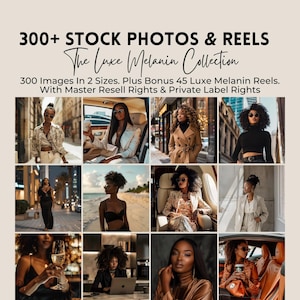 Melanin Stock Photos PLR MRR | Luxury Melanin Stock Photos | Melanin Luxe Stock Photos Instagram MRR | | Faceless Melanin Aesthetic Photos.