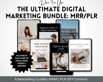 Master Resell Rights eBooks Bundle with Master Resell Rights (MRR) and Private Label Rights (PLR) | PLR Digital Products | Passive Income.
