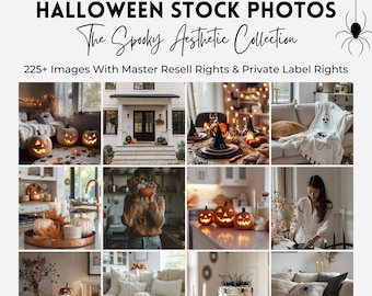 Foto/immagini stock di Halloween spettrale, MRR PLR (download digitale)