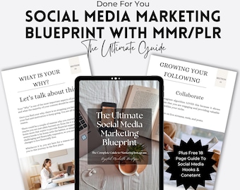 Instagram Marketing Blueprint eBook: Master Resell Rights (Digital Download)