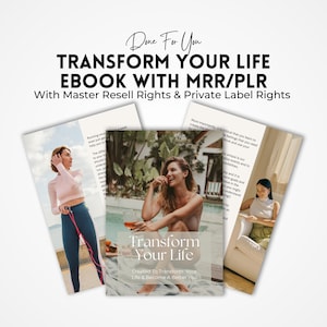 Master Reseller Rechte MRR-Leitfaden für Ihr Leben zu verwandeln | Selbstwertgefühl und Selbstvertrauen aufbauen | DFY Life Coaching Werkzeuge | PLR Selbsthilfe eBook.
