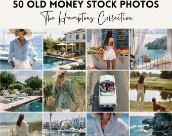 Old Money Stock Photos: Luxury Lifestyle Images (MRR PLR)