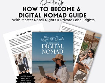 Digital Nomad Guide : eBook de voyage avec MRR et DPP (37 pages)