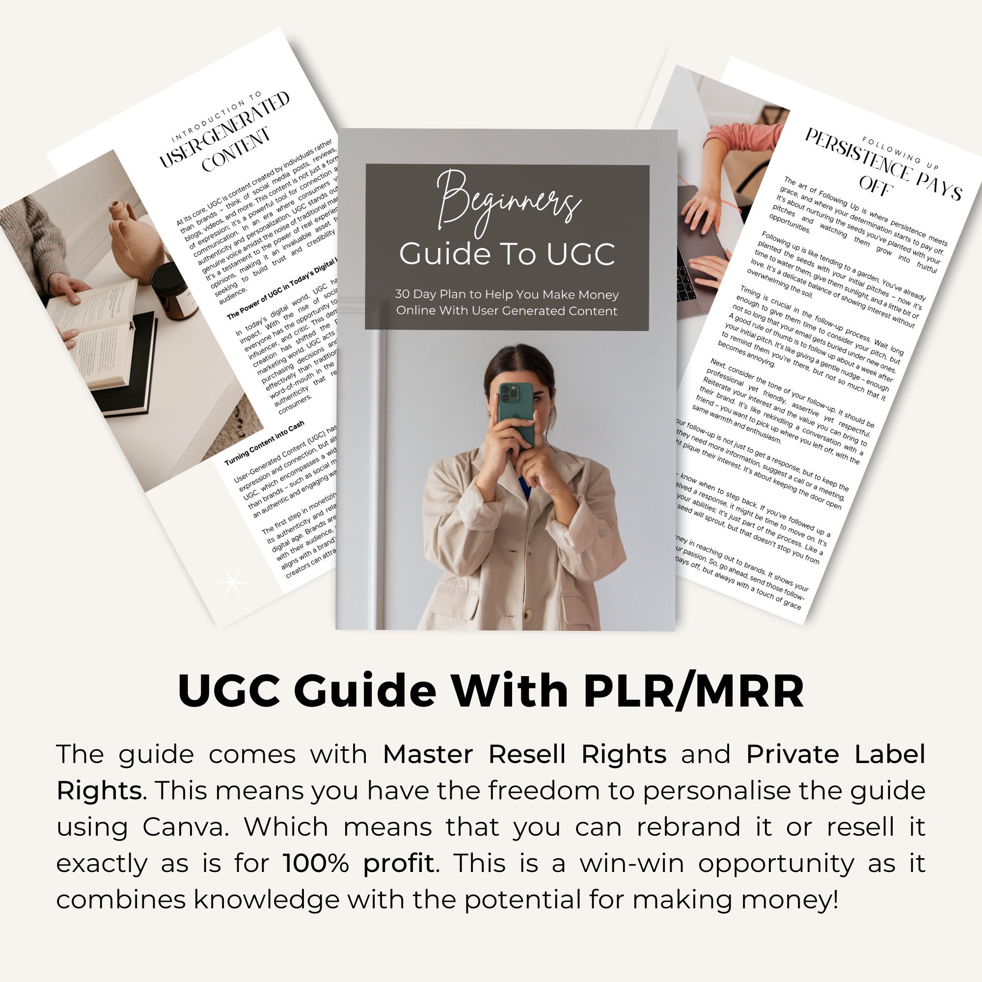Beginners Guide to UGC: Master Resell Rights (MRR) & Private Label ...