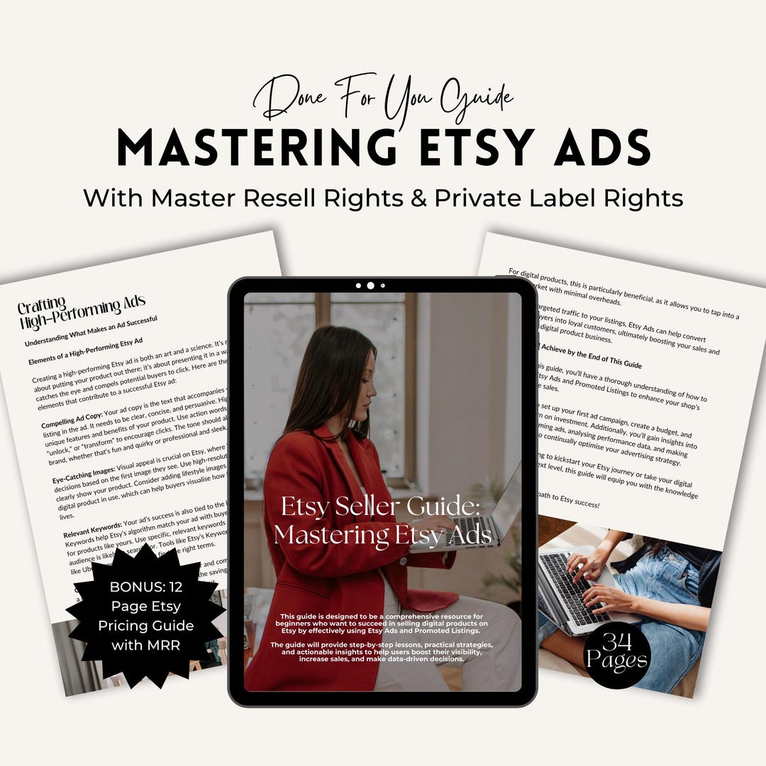 Mastering Etsy Ads Guide | Essential Marketing Techniques | Master ...