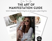 Manifestation Guide: Self Improvement eBook with MRR & PLR (Canva Template)