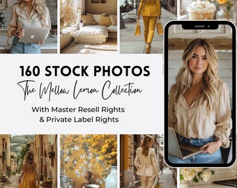 Yellow Stock Photos | Faceless Marketing, MRR PLR (Digital Download)