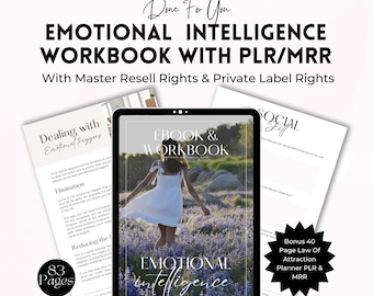 Emotional Intelligence Guide | Master Resell Rights | Emotional Intelligence | Self Awareness | Self Care Journal | Done For You Guide.