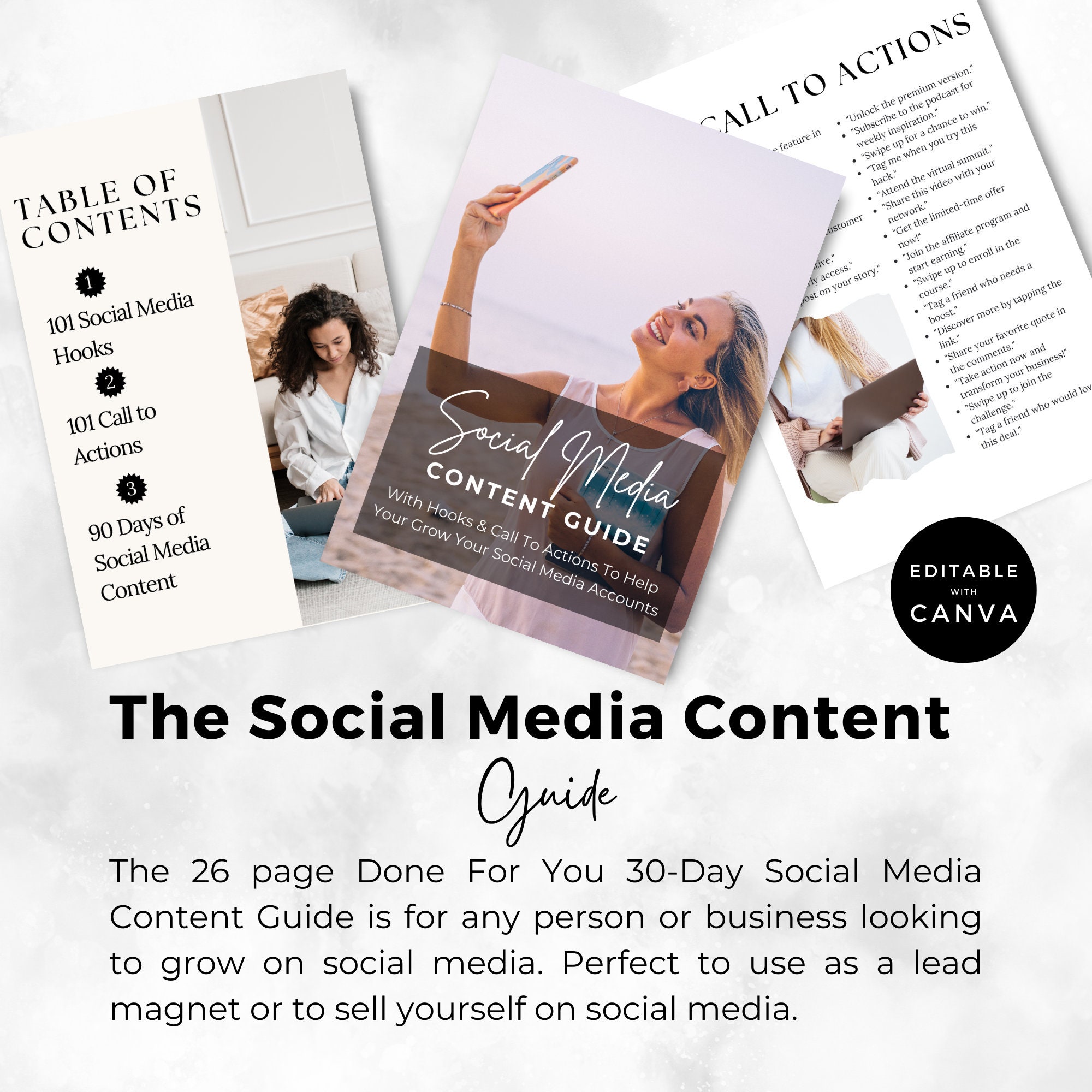 Social Media Content Guide With Master Resell Rights MRR and Private ...