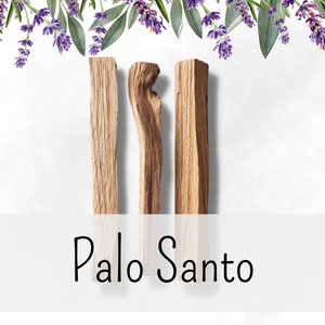 PALO SANTO  || Holy wood energy cleansing smudge spiritual ritual altar incense