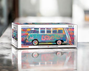 Love Splash – 1000 Piece Panoramic Puzzle for Adults, Jigsaw Puzzle and Board Game