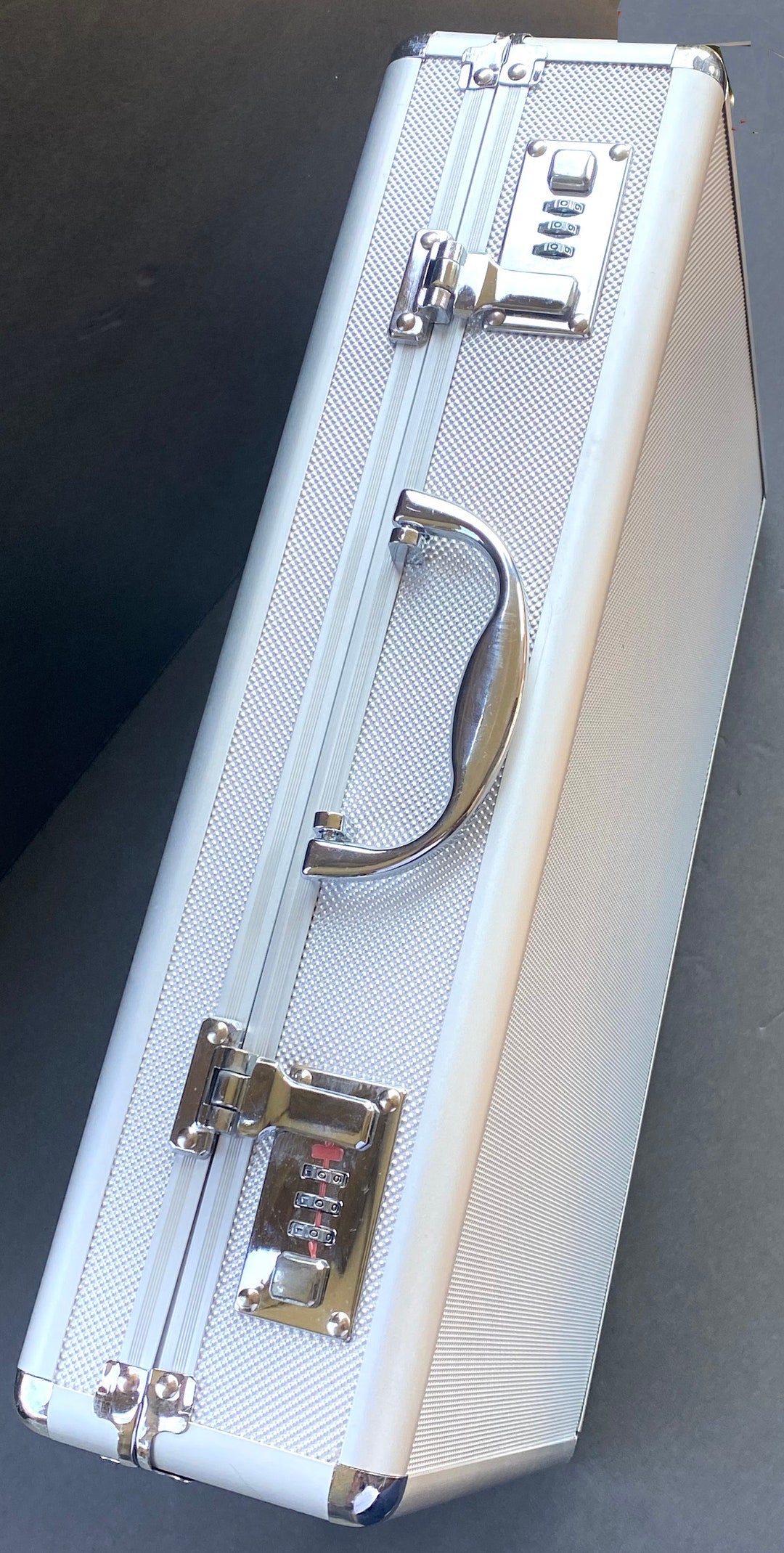 Aluminum Briefcase Diplomatic Briefcase Vintage Business Etsy Australia