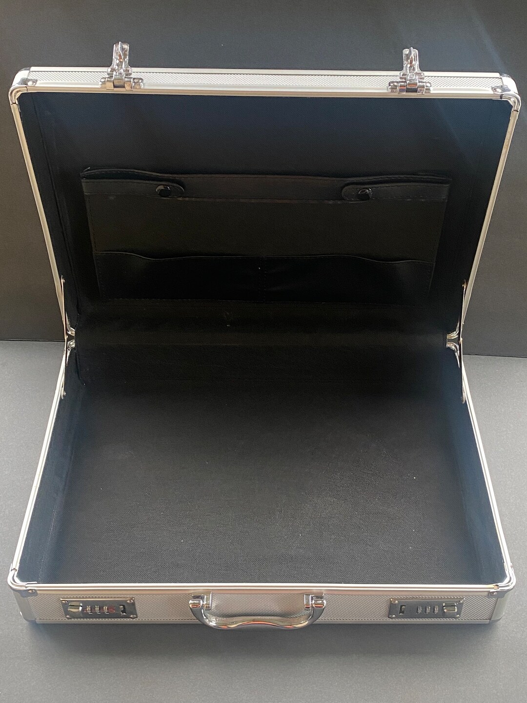 Aluminum Briefcase Diplomatic Briefcase Vintage Business Etsy