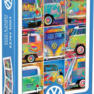 Volkswagen Cool Faces, 54 carte da gioco di lusso, carte da poker, carte da collezione, carte da gioco, gioco da tavolo
